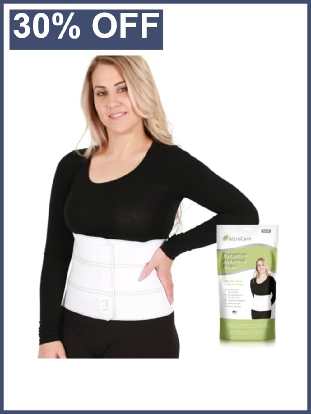 Postpartum Post Surgery Abdominal Binder L/XL Support
